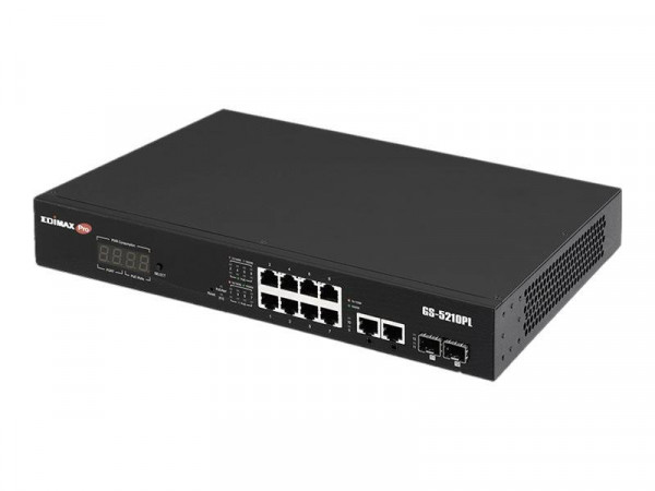 Switch EDIMAX 12x GE GS-5210PL