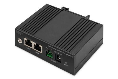 DIGITUS Splitter POE Industrial 802.3at/af DIN 60W