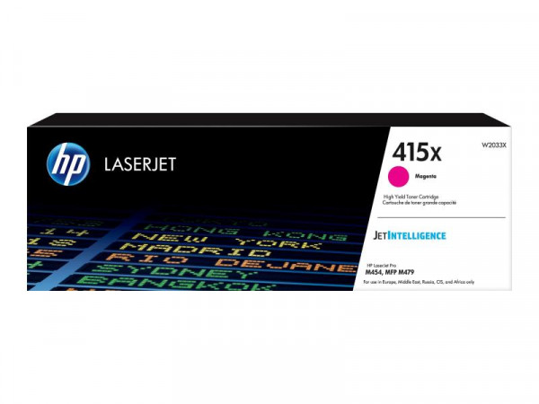Toner HP 415X magenta W2033X 6000 Seiten