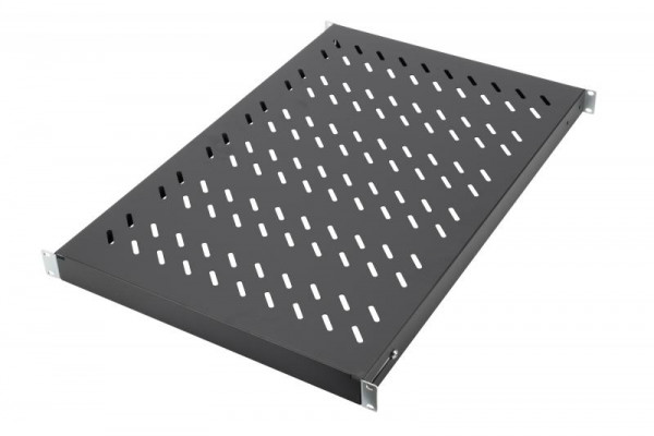 DIGITUS Fachboden 1HE 44x482x700-1180mm bis 50kg schwarz var