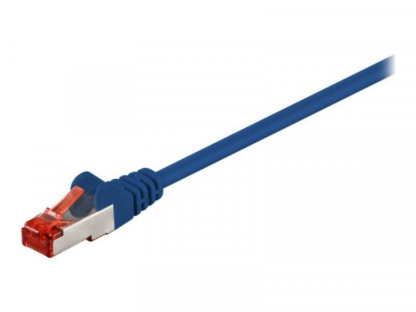 NW Kabel CAT6 S/FTP 0,25m blau halogenfrei goobay