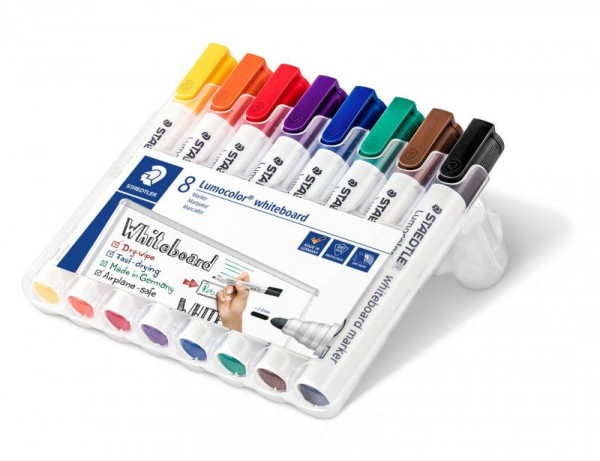 STAEDTLER Marker Lumocolor perm 8St Box