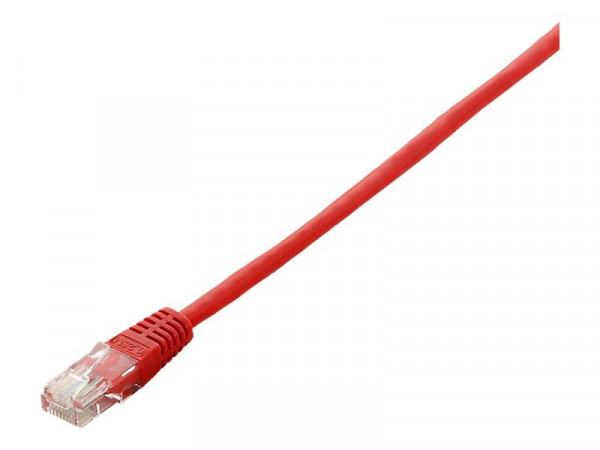 Equip Patchkabel Cat6 U/UTP 2xRJ45 1.00m rot ECO