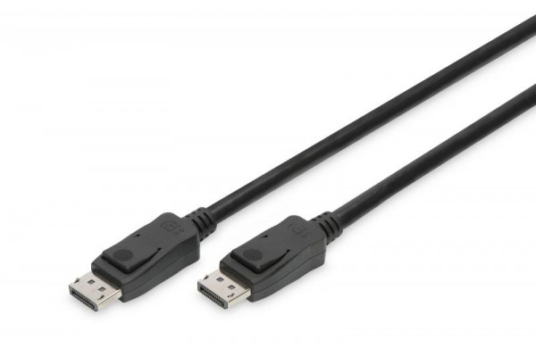 DIGITUS DisplayPort Anschlusskabel, 5m, schwarz