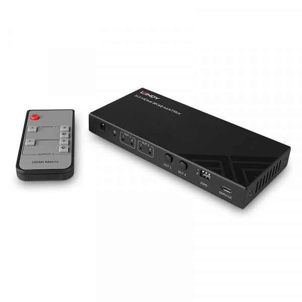 LINDY 2x2 HDMI 4K60 Matrix