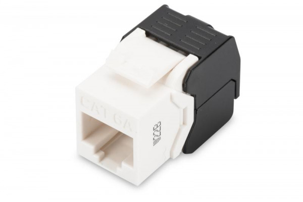 DIGITUS Keystone Jack Cat6a 500MHz ungeschirmt werkezeugfrei