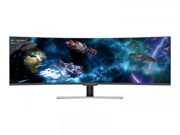 LC-Power Monitor 124,5cm (49") LC-M49-DFHD-144-C-Q