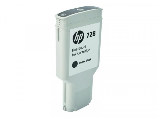 Patrone HP Nr.728 matt black F9J68A 300 ml