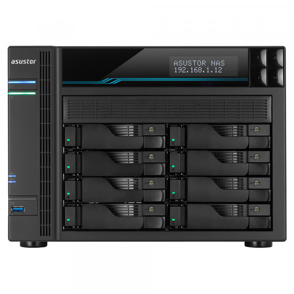 ASUSTOR Lockerstor NAS AS6510T 10-Bay
