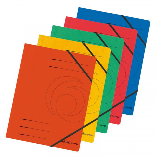 Herlitz Eckspanner A4 Colorspan farb.sort. 5er Packung
