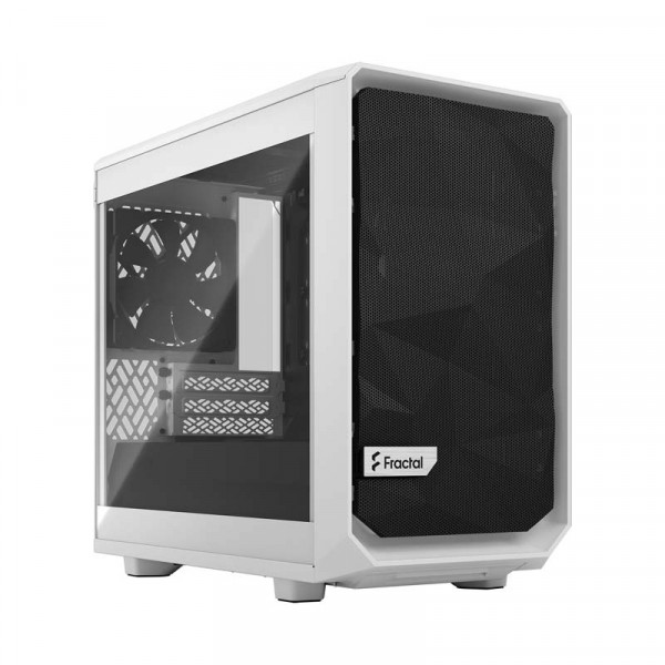 Gehäuse FRACTAL DESIGN Meshify 2 Nano White TG Clear Tint