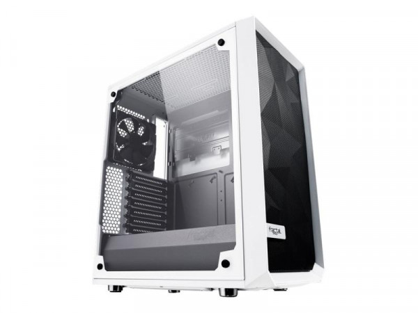 Gehäuse FRACTAL DESIGN Meshify C White Tempered Glass (Wh)