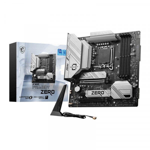 MSI B760M PROJECT ZERO (B760,S1700,mATX,DDR5)