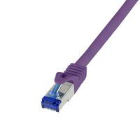 Logilink Patchkabel Ultraflex, Cat.6A, S/FTP, violett, 2 m