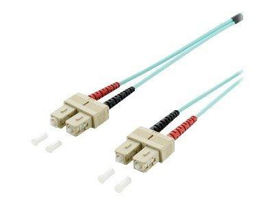 Equip LWL Patchkabel Equip SC/SC 50/125u OM3 1,0m türkis