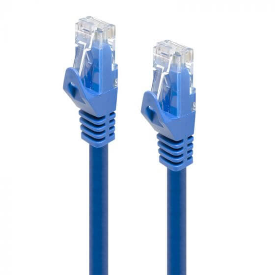 Alogic Patchkabel Cat6 2x RJ45 LSZH 50m blau