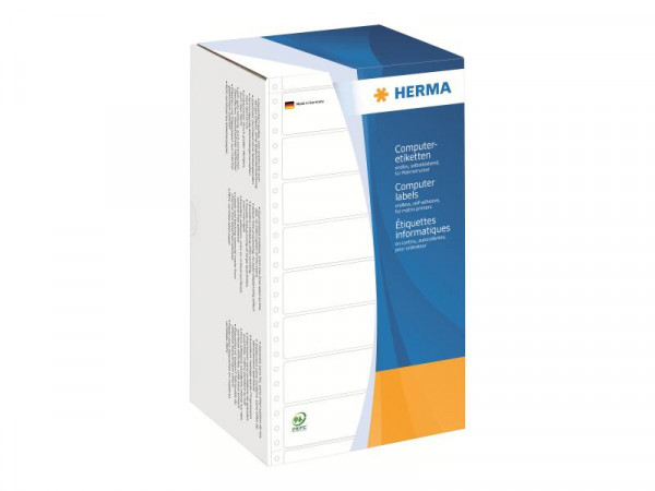 HERMA Computeretiketten weiß 147,32x99,2 mm perf. 3000 St.