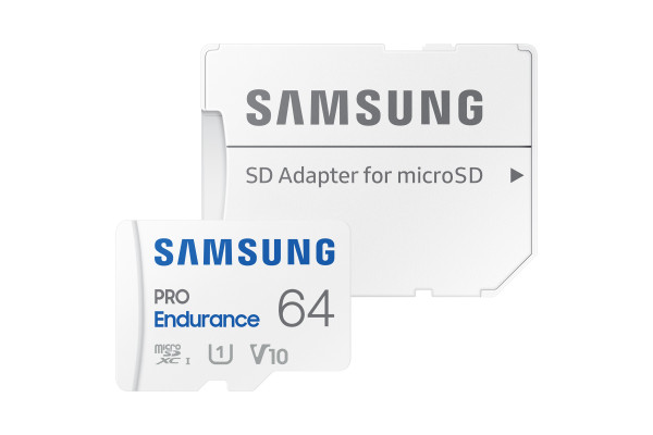 SD MicroSD Card 64GB Samsung SDXC PRO Endurance (Class10)