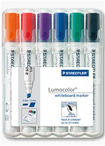 STAEDTLER Whiteboardmarker Lumocolor 6St Box