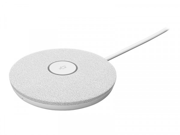 Logitech Rally Mic Pod Erweiterungsmikrofon white