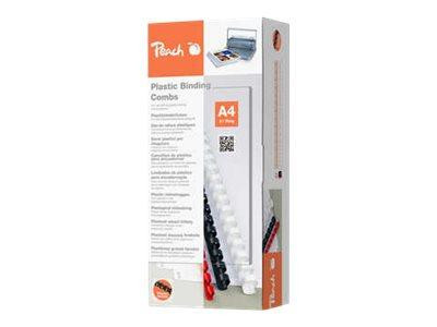Peach Binderücken weiß 12mm 100er-Pack