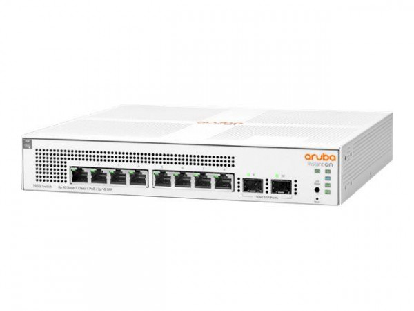 HPE Aruba IOn 1930 8G 2SFP 124W Switch JL681A