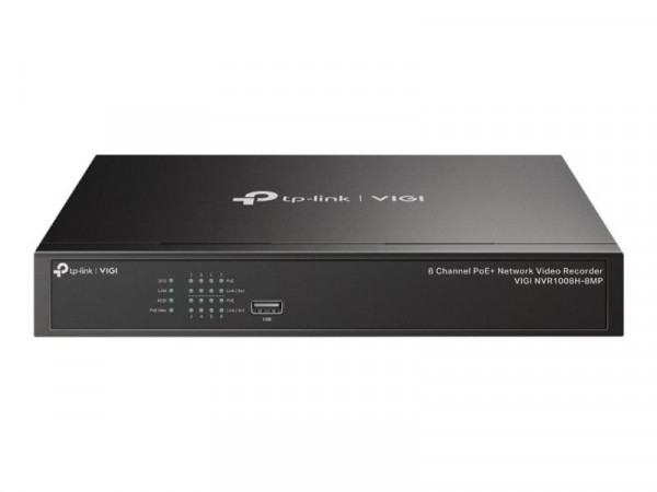 TP-Link IPCam VIGI NVR1008H-8MP Channel PoE Network Video R.