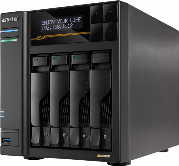 Asustor Lockerstor 4 Gen3 AS6804T 4-Bay
