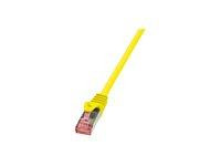 LogiLink CAT6 S/FTP Patchkabel AWG27 PIMF gelb 3,00m