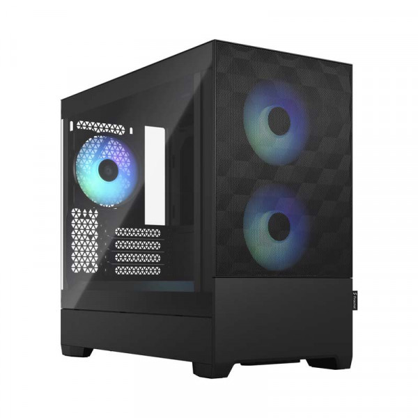 Gehäuse FRACTAL DESIGN Pop Mini Air RGB Black TG Clear Tint