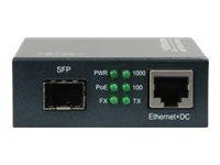 LevelOne Media Konverter GVT-2012 RJ45>SFP PoE