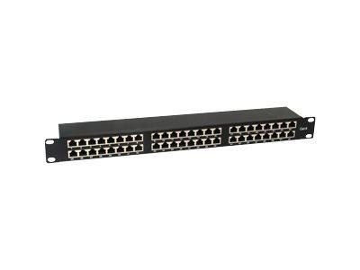 Equip Patchpanel 48x RJ45 Cat6 19" 1HE grau 