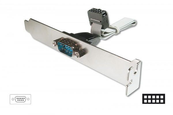 Assmann - Serielles Bedienfeld - DB-9 (M) bis 10 PIN IDC (W)