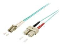 Equip LWL Patchkabel LC->SC 15.00m Multimode Duplex OM3