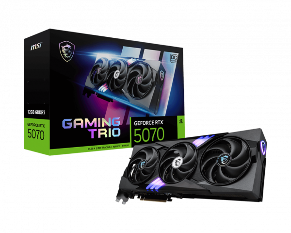 MSI RTX5070 Gaming Trio OC 12GB GDDR HDMI 3xDP