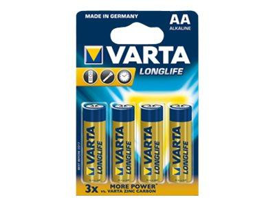 Varta Batterie LONGLIFE AA Mignon NEU 4St.