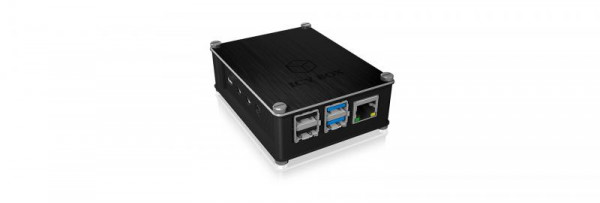 Schutzgehäuse IcyBox Schutzgehäuse für Raspberry Pi 4