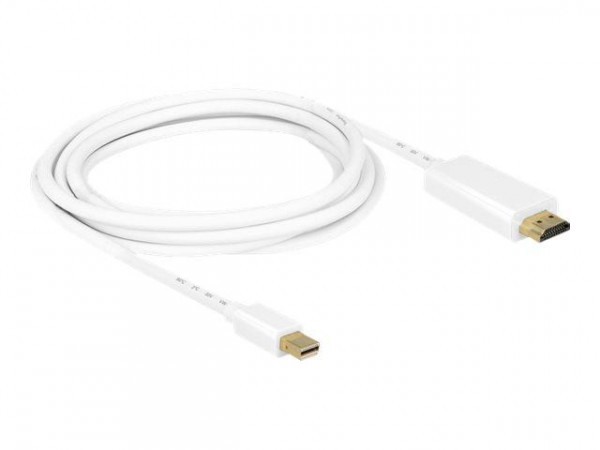 Displayport Kabel Delock mini DP -> HDMI St/St 3.00m weiß