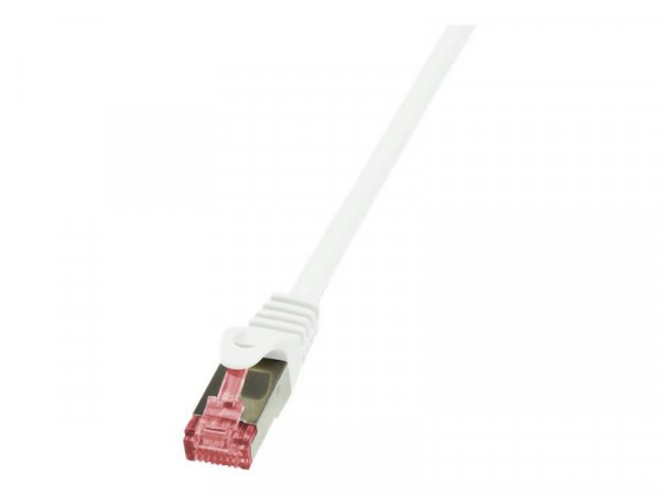 LogiLink CAT6 S/FTP Patchkabel AWG27 PIMF weiß 20m