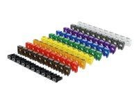 Delock Kabelmarker Clips 0-9 farbig 100St.