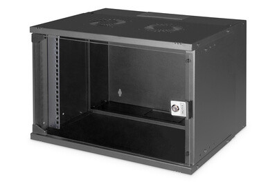 Digitus Wandgehäuse SOHO PRO 7HE 370x540x400 mm 19" schwarz