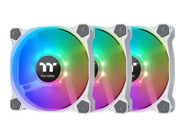 Lüfter Thermaltake Pure 12 ARGB Sync (3er Pack) white Prem.