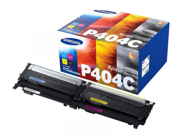 Toner HP ersetzt Samsung CLT-P404C 4erPack CYMK