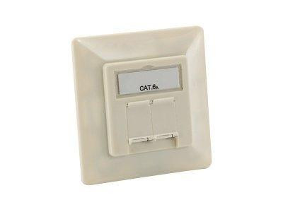 Equip Universal C6A Dose 8/8 (RAL1013) weiß 1er Pack