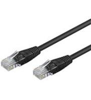 Patchkabel RJ45 U/UTP Cat5e 3.00m schwarz