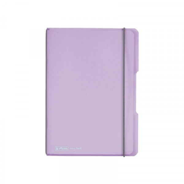 Herlitz Notizheft my.book flex A5 PP 40Bl. kariert flieder