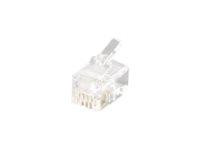 Equip Modularstecker Western 4P4C RJ12 100 Stück