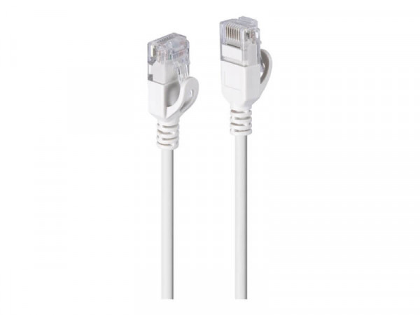 LINDY Patchkabel Cat.6A F/UTP Ultra Slim grau 1,5m