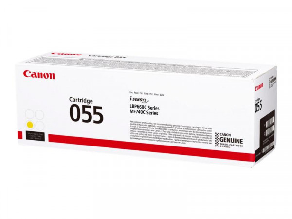 Toner Canon 055Y yellow 2100 Seiten