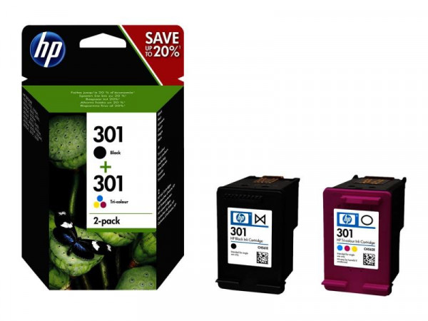 Patrone HP Nr.301 black + Color N9J72AE